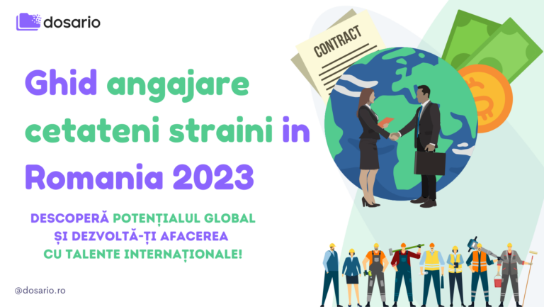 Ghid angajare cetateni straini in Romania 2023