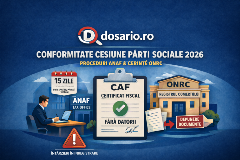 Cesiune Părți Sociale 2026: Reguli Noi și Riscuri Fiscale Reale